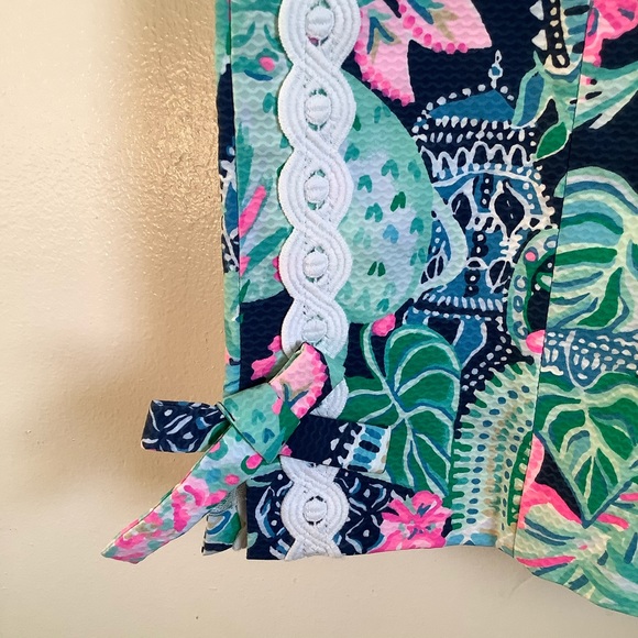 Lilly Pulitzer Mila Stretch Shift Looking Sharp Multi Color Dress NWT SZ 00 $178 - Picture 4 of 12